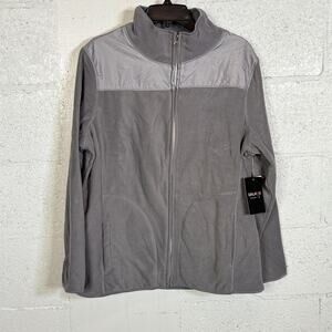 Galaxy by Harvic Women's Polar Fleece Jacket  Grey XXL